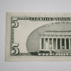 Image 6 : Very Nice Uncirculated 1999 United States $5 Federal Reserve STAR Note 
