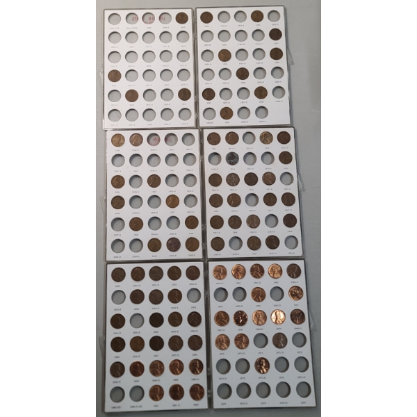 Collection Of Lincoln Wheat Cents & Lincoln Memorial Cents - Face Value: $0.86