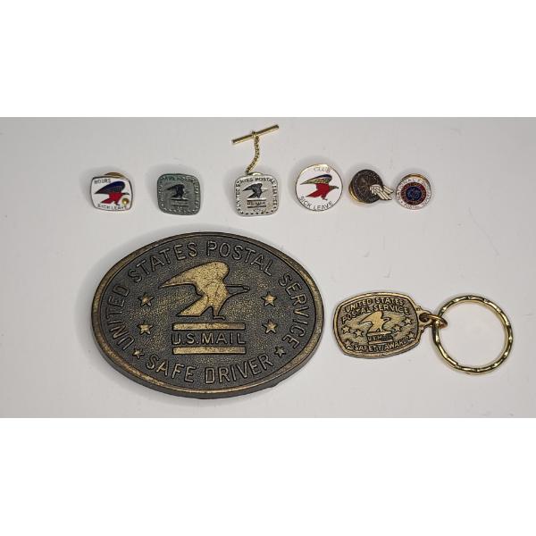 Collectible United States Postal Service (USPS) Award Pins & Accessories