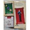 Image 1 : Star Trek - 5 Hallmark Keepsake Ornaments - USS Enterprise, 3 Insignias, and The Doctor with Boxes