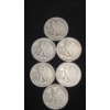 Image 5 : Assorted Years 90% Silver Walking Liberty Half Dollars - Face Value: $3.00