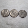 Image 4 : Three Assorted 1970's United States Eisenhower Dollars ~ 1972, 1974 & 1978!