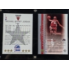 Image 2 : 2-Card Set LeBron James Upper Deck 5 and Michael Jordan NBA Hoops 5 