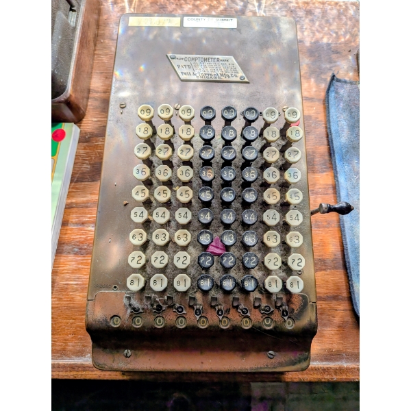 1900s Comptometer