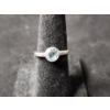 Image 8 : Six Sterling Silver Rings Including Blue Topaz, Green Amethyst & More - Total Weight: 14.3 Grams