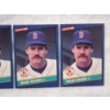 Image 3 : Three 1985 Leaf-Donruss #168 Wade Boggs Baseball Trading Cards