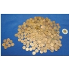 Image 1 : Assorted Years Unsearched Lincoln Wheat Cents/Few Canadian Cents - U.S Face Value: $3.03