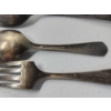 Image 5 : 3 Silver-Plated Utensils "Baby" Imperial Fork and Spoon & W.M. Rogers Spoon TW: 51.7g