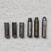 Image 1 : Assorted Handgun Ammunition Lot Containing 3 Empty/3 Live Rounds