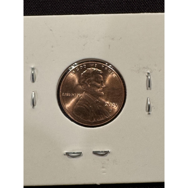 Rare United States 2025-D Lincoln Penny - The Last Penny - High Grade Coin