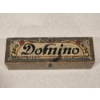 Image 1 : Vintage Halsam Airplane Design 28 Pc Dominoes in Wood Box