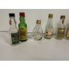 Image 2 : 11 Tiny Liquor Bottles - Includes Jack Daniel's - Bacardi - ETC.