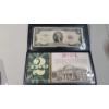 Image 7 : Assorted Series $1 Silver Certificates, $2 Red Seal Bank Note & $100 Silver Certificate Tribute Bank