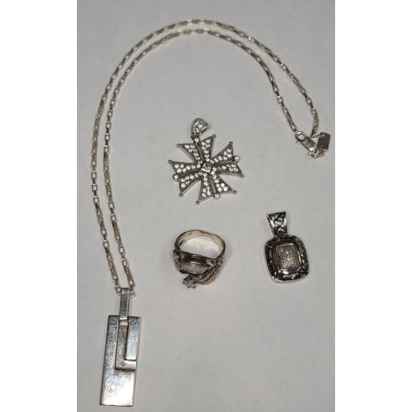 Assorted Sterling Silver Jewelry - Total Weight: 36.3g