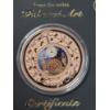Image 3 : 2023 Mint Of Poland Niue 1 Oz .999 Silver Gilded Proof Fabergé Art Pocket Watch CoinIn Original Box