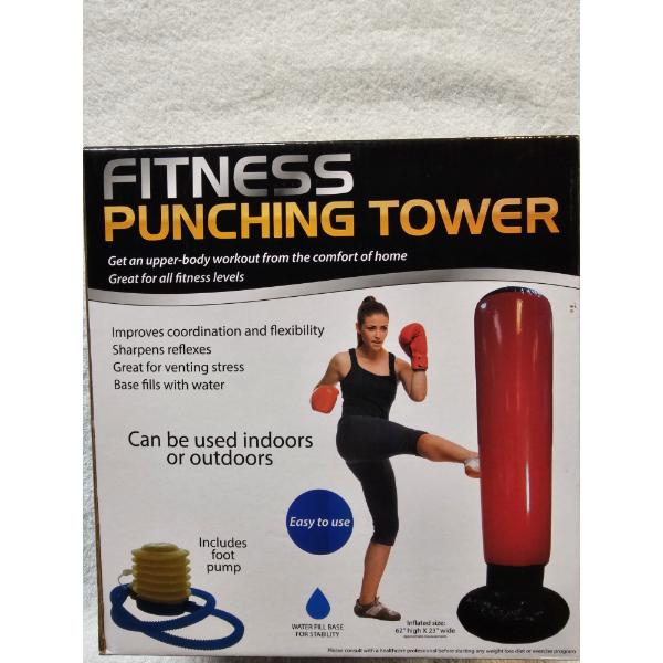 Fitness Punching Tower with Foot Pump - NIB!!!