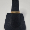 Image 1 : 14K Yellow Gold Band Ring - Size 5 - Total Weight: 3.7g