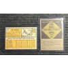 Image 2 : Lot of 2 Topps Baseball Cards.  1963 Topps Bob Gibson #415 and 1961 Topps Roger Maris #478!!!!!