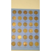 Image 4 : 1909 to 1940 Lincoln Head Cent Coin Collection Book & 40's & 50's Wheat/Steel Pennies FV: $2.82