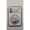 Image 1 : NGC 2011 MS 69 Early Releases 25TH Anniversary 1 Troy Ounce .999 Fine Silver American Eagle Dollar