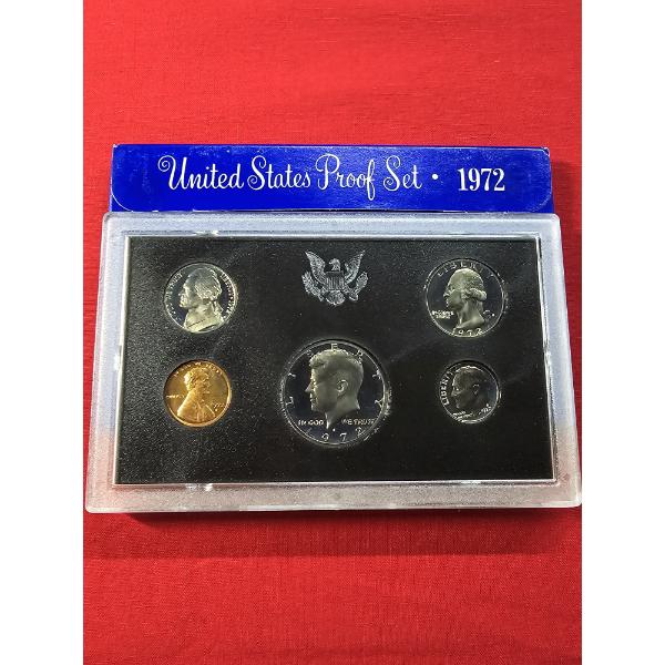 1972- S United States Mint Proof Set in Protective Case