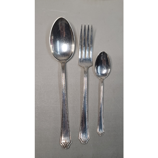 (3) Pcs Of Sterling Silverware - Total Weight: 102.3g