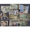 Image 1 : Large Lot of Assorted World Currencies - Coins & Paper Money From Canada, Mexico & More!