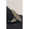 Image 3 : Vintage Sterling Silver Southwestern Style Abalone Shell Cabochon Ring - Size 9 - Weight: 7.6g