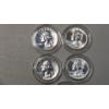 Image 3 : Assorted Years/Mint Marks 90% Silver Washington Quarters - Face Value: $2.00