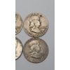 Image 3 : Lot Of Asssorted United States 90% Silver Half Dollars - Walking Lib, Franklin & Kennedy - FV: $2.00