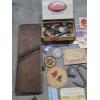 Image 2 : Vintage Collectables Including Bell, Thermometer, Patches, Coins And More