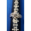 Image 7 : Women's 10K Yellow/White Gold Ring With Genuine Diamonds 1/3 Carat - Size 9 - Weight: 5.2g