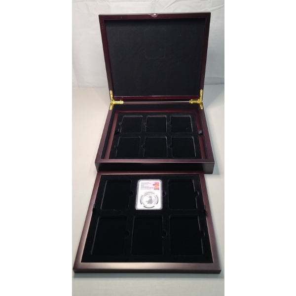 2023 NGC 1st Day Issue MS 70 £2 Final QE II Britannia Obverse 1 oz 999 Silver Coin In Nice Case