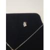 Image 11 : Sterling Silver Heart Necklace & White Sapphire Earring Set by Helzberg Diamonds W/ Warranty