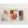 Image 2 : (3) Michael Jordan Trading Cards: 1993 Fleer, 1993 Topps, 1992 Upper Deck