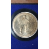 Image 16 : (4) Eisenhower Uncirc Silver Dollars, 1974 Bicentennial Comm Medal & 1974 First Day Cover Medal