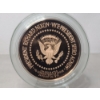 Image 4 : The Official 1973 Presidential Inaugural Solid Bronze Medal With Display Stand & Original Packaging