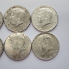 Image 2 : Six Assorted Years 90% Silver Half Dollars (5 Kennedy, 1 Franklin) FV: $3.00