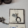 Image 4 : Lot of Sterling Silver Vintage Items: Thimbles, Pins, Tinker Bell & Horseshoe Pendant - TW: 19.5g