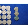 Image 11 : x31 Assorted Year Silver Dimes:  Roosevelt, Mercury, & (1) Barber FV: $3.10