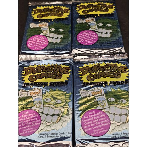 Defective Comics Sealed Packs (Lot of 4)