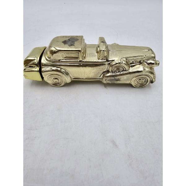 Avon "Solid Gold" Cadillac Leather After Shave Bottle