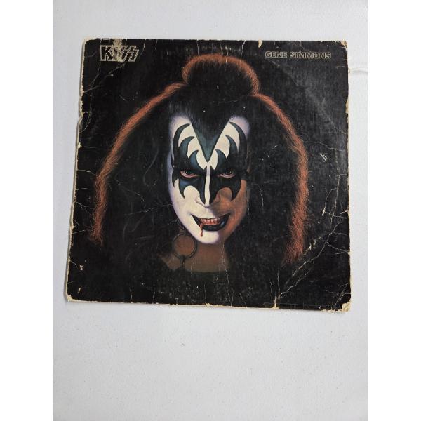 Vintage Kiss Gene Simmons Vinyl Record Album