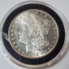 Image 1 : 1890-S Silver Morgan Dollar - 90% Silver U.S. Coin - In Capsule