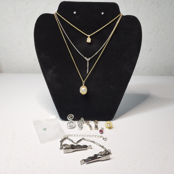 Nice Lot of Fashion Jewelry: Gold-Tone & Silver-Tone - See Photos!  