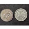 Image 2 : 1922-D Silver Peace Dollar and 1882-O Morgan Silver Dollar