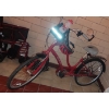 Image 2 : Perfect Lightly Used Condition Ladies "Electra" 24" Bicycle With Accessories - Red - See Pictures