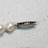 Image 3 : Pearl Necklace and Earrings Set w/ Sterling Silver Accents, & Two Sterling Rings - See Photos!