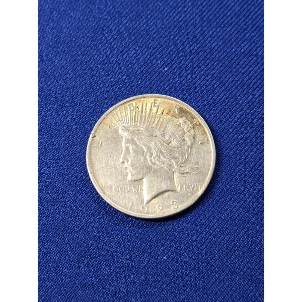 1923 United States Silver Peace Dollar