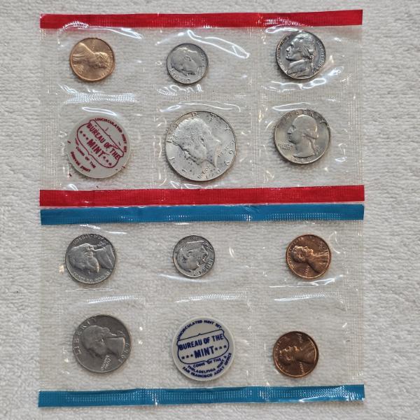 Official 1969 United States Mint Uncirculated Coin Set